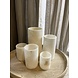 Complete Set | Dienblad & Alabaster Cilinder Tealights Complete Set | Dienblad & Alabaster Cilinder Tealights