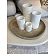 Complete Set | Dienblad & Alabaster Cilinder Tealights Complete Set | Dienblad & Alabaster Cilinder Tealights