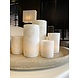 Complete Set | Dienblad & Alabaster Cilinder Tealights Complete Set | Dienblad & Alabaster Cilinder Tealights
