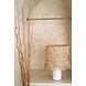 Bazar Bizar Rattan bordlampe - Hvit Natural Bazar Bizar Rattan bordlampe - Hvit Natural