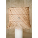 Bazar Bizar Rattan bordlampe - Hvit Natural Bazar Bizar Rattan bordlampe - Hvit Natural