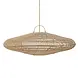 Bazar Bizar Die Macaron-Hängelampe – Natur – XL Bazar Bizar Die Macaron-Hängelampe – Natur – XL