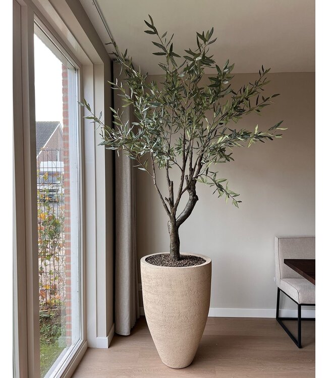 SILK-KA Olijf Boom Groen | 198 cm