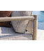 GOMMAIRE Outdoor Meubels | Organic Living 1-seters Mieke | Teak naturgrå / PE-flettet sand