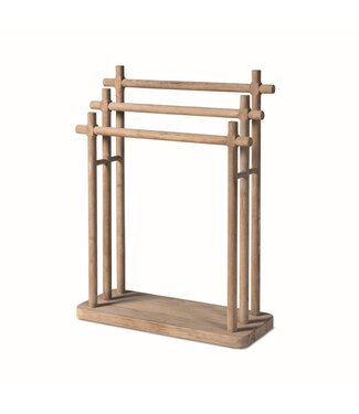 GOMMAIRE Outdoor Meubels | Organic Living Toallero Finn | Teca gris natural