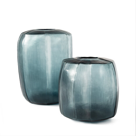 Guaxs Vase Tamatav rund | Ozeanblau/Indigo Guaxs Vase Tamatav rund | Ozeanblau/Indigo