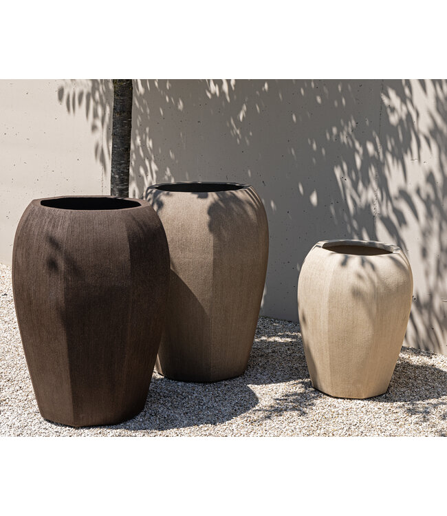 DOMANI VASO ALMA | Marrone naturale