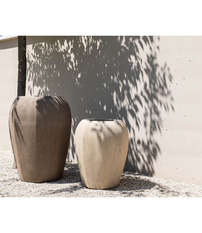 DOMANI ALMA VASE | Naturlig grå