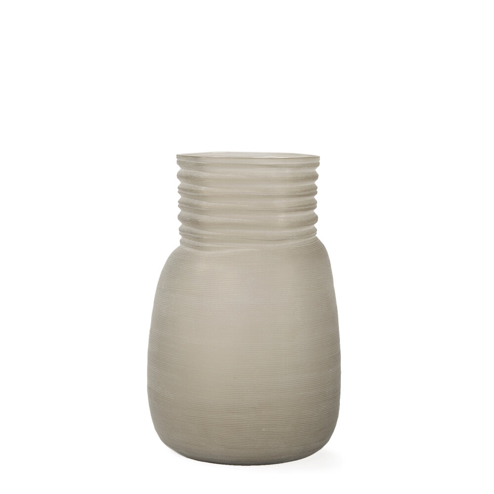 Guaxs Vase Smokegrey 美品 Guaxs smokegrey vase - Koonam - Lexas Interiors