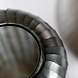 Guaxs Vase Gobi haut | Indigo / Gris fumé