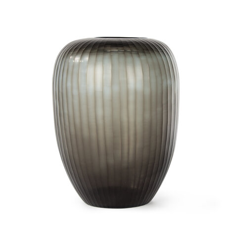 Guaxs Vase Gobi høy | Indigo / Røykgrå
