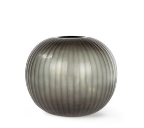 Guaxs Vase rond GUAXS Gobi | Indigo / Gris fumé