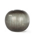 GUAXS Vase Gobi Rund | Indigo / Rauchgrau