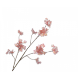 SILK-KA Hortensia Branch Cream / Rosa | 115 cm