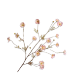 SILK-KA Cosmos Branch Cream / Rosa | 104 cm