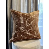 NU PUUR & GROEN Art Déco Cammello Marrone | 50 x 50 cm NU PUUR & GROEN Art Déco Cammello Marrone | 50 x 50 cm