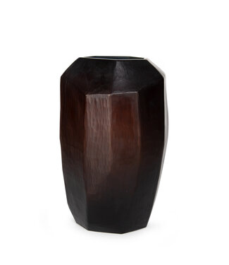 Guaxs GUAXS Vaas Cubistic Tall | Dark Brown