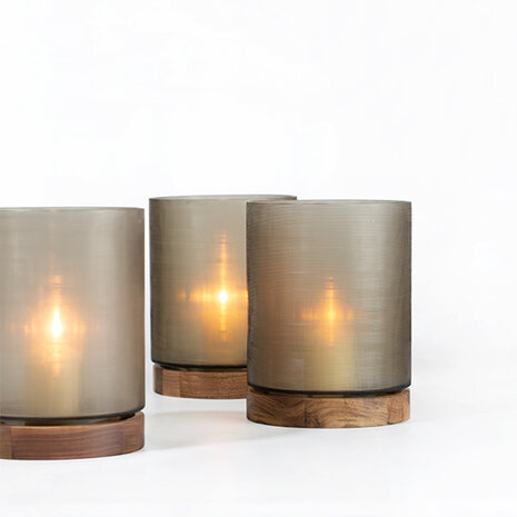 Guaxs Lantern Aran M | Walnut / Smokegrey Guaxs Lantern Aran M | Walnut / Smokegrey