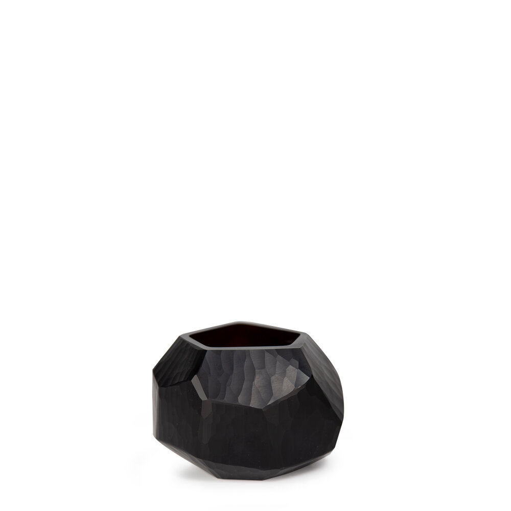 Guaxs Tealight holder Cubistic | Dark Brown Guaxs Tealight holder Cubistic | Dark Brown