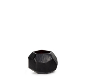 Guaxs Porte-bougie chauffe-plat cubiste GUAXS | Marron foncé