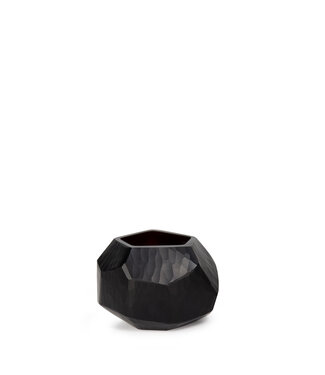 Guaxs Porte-bougie chauffe-plat cubiste GUAXS | Marron foncé