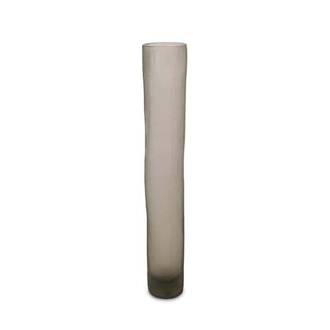 Guaxs Vaso alto tubolare | Grigio fumo