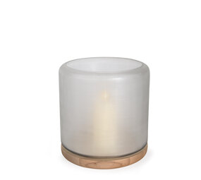 Guaxs Linterna Mumbai M | Transparente/Roble