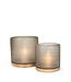 Guaxs Lantern Mumbai L | Smoke gray / Oak