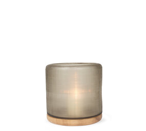 Guaxs Lanterne Mumbai L | Gris fumée / Chêne Guaxs Lanterne Mumbai L | Gris fumée / Chêne