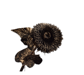 SILK-KA Solsikkestilk Svart / Gull | 96 cm SILK-KA Solsikkestilk Svart / Gull | 96 cm