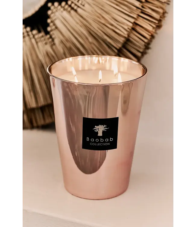 Baobab Collection Bougie parfumée Les Exclusives Roseum | Maximum 24