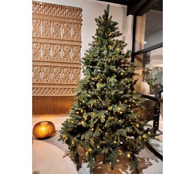 NU PUUR & GROEN Künstlicher Weihnachtsbaum inklusive Beleuchtung | Premium-Mix 220 cm NU PUUR & GROEN Künstlicher Weihnachtsbaum inklusive Beleuchtung | Premium-Mix 220 cm