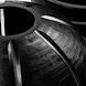 Guaxs Vase Gobi Rond | Clair/Noir Guaxs Vase Gobi Rond | Clair/Noir