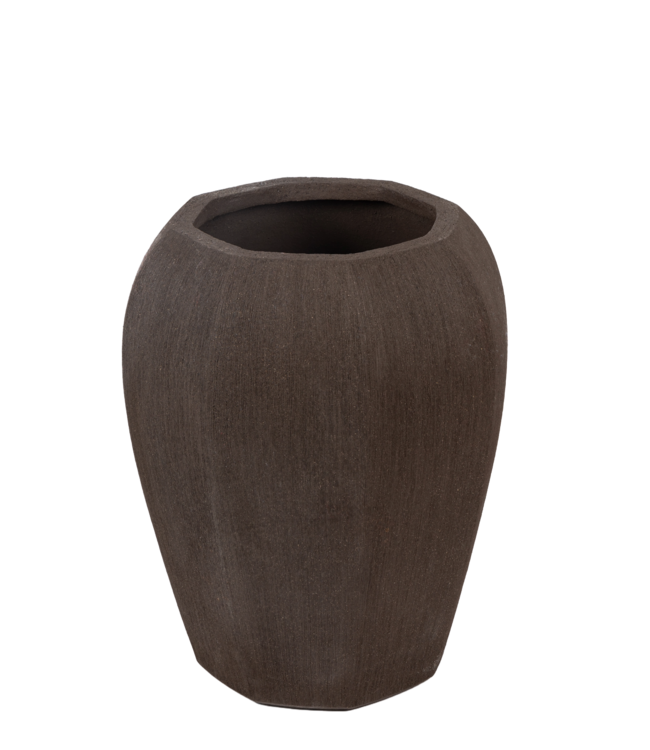 DOMANI ALMA VASE | Naturlig brun