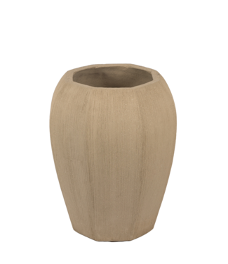 DOMANI VASE ALMA | Blanc naturel