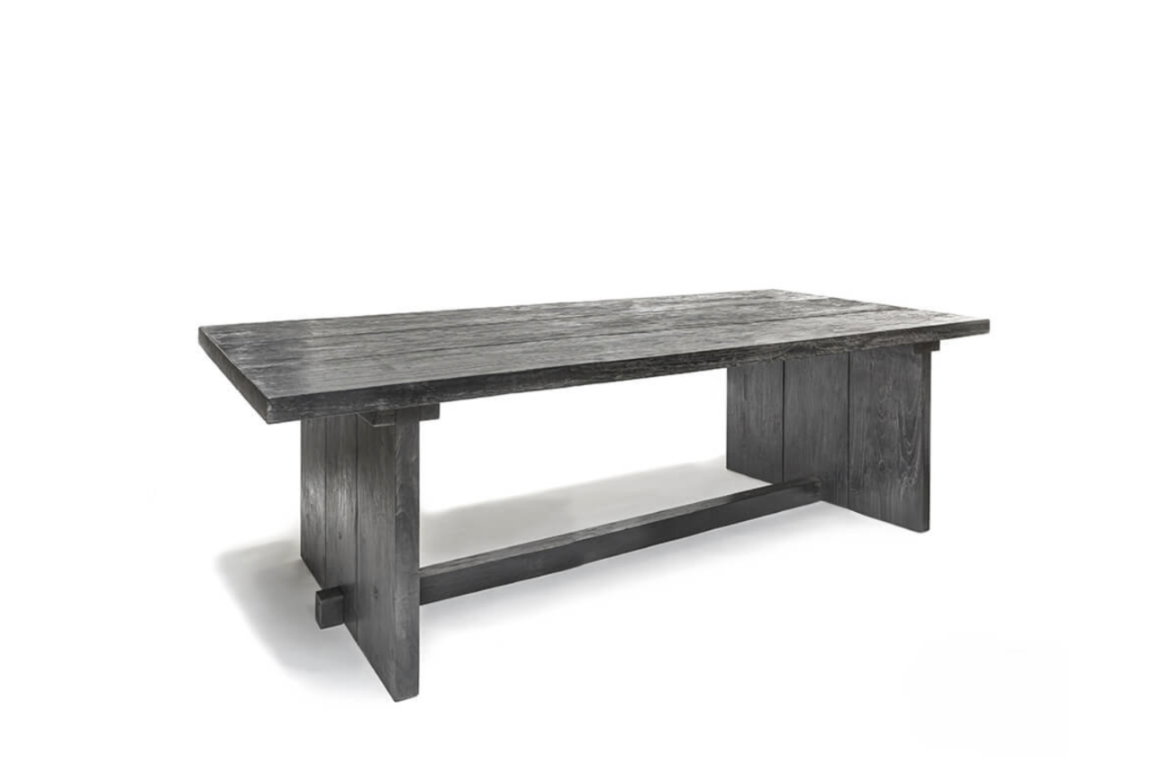 GOMMAIRE Outdoor | Organic Living Alexi Liten Bord | Gjenvunnet Teak Svart