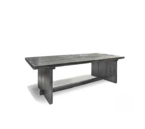 GOMMAIRE Outdoor | Organic Living Table Alexi Small | Reclaimed Teak Black