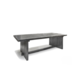 GOMMAIRE Outdoor | Organic Living Tisch Alexi Small | Recyceltes Teakholz Schwarz