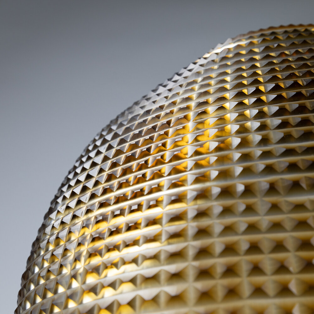 Guaxs Vase Patara Round | Clear/Dark Brown Guaxs Vase Patara Round | Clear/Dark Brown