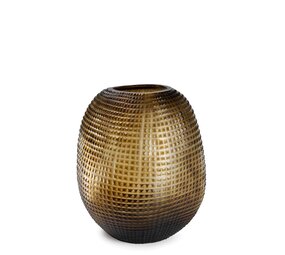 Guaxs Vaso Patara Rotondo | Chiaro / Marrone scuro Guaxs Vaso Patara Rotondo | Chiaro / Marrone scuro