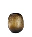 Guaxs Vase Patara rond | Transparent/Brun foncé