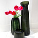 Guaxs Vase Mathura XL | Gris acier noir