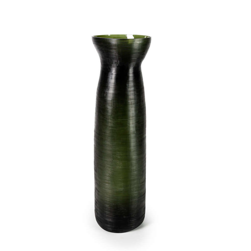 Guaxs Vase Mathura XL | Gris acier noir