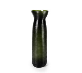 Guaxs Jarrón GAUXS Mathura XL | Negro Gris Acero