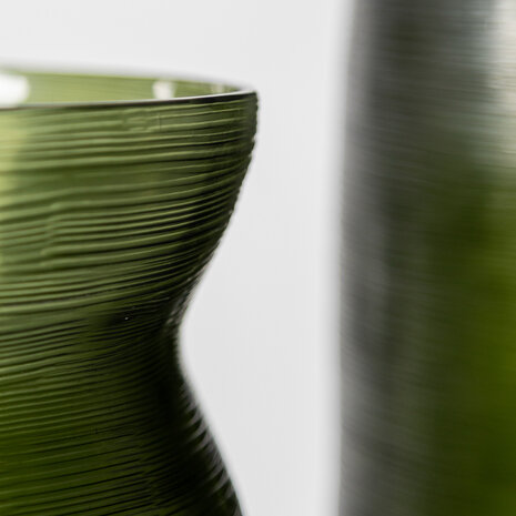 Guaxs Vase Mathura L | Gris acier noir