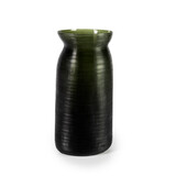 Guaxs GUAXS Vase Mathura L | Schwarz Stahlgrau