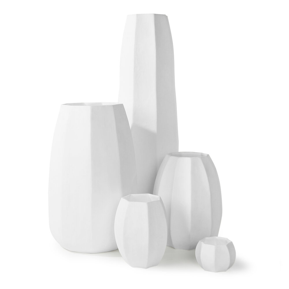 Guaxs Koonam høy vase | Opal