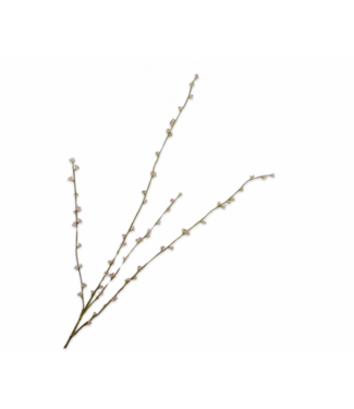SILK-KA Ramo di Spirea Rosa | 121 centimetri