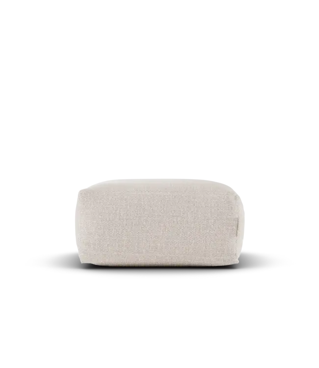 Laui Lounge Pouf quadrato Boho | Beige