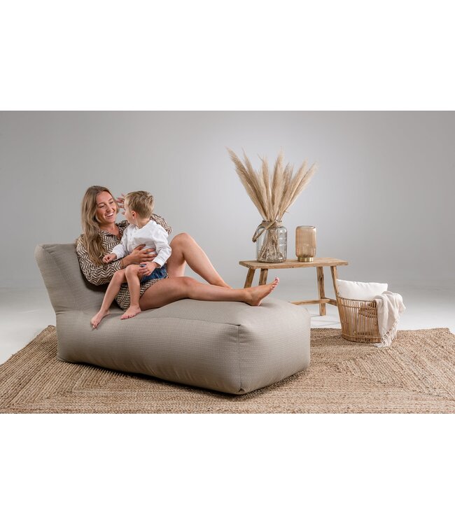 Laui Lounge Boho Langstuhl | Taupe